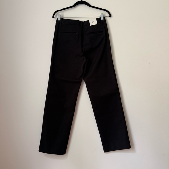 NWT Banana Republic Sloan Black Straight Fit Pants, size 4 Petite - Picture 6 of 13